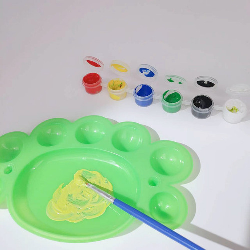 Art Supplies Palette Medium Size Plastic Nail Art Palette/Color Paint Palette Wholesale