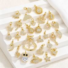 С�³����Ʒ18k���΢��ʯ���� ��������ѩ��diy����朒��