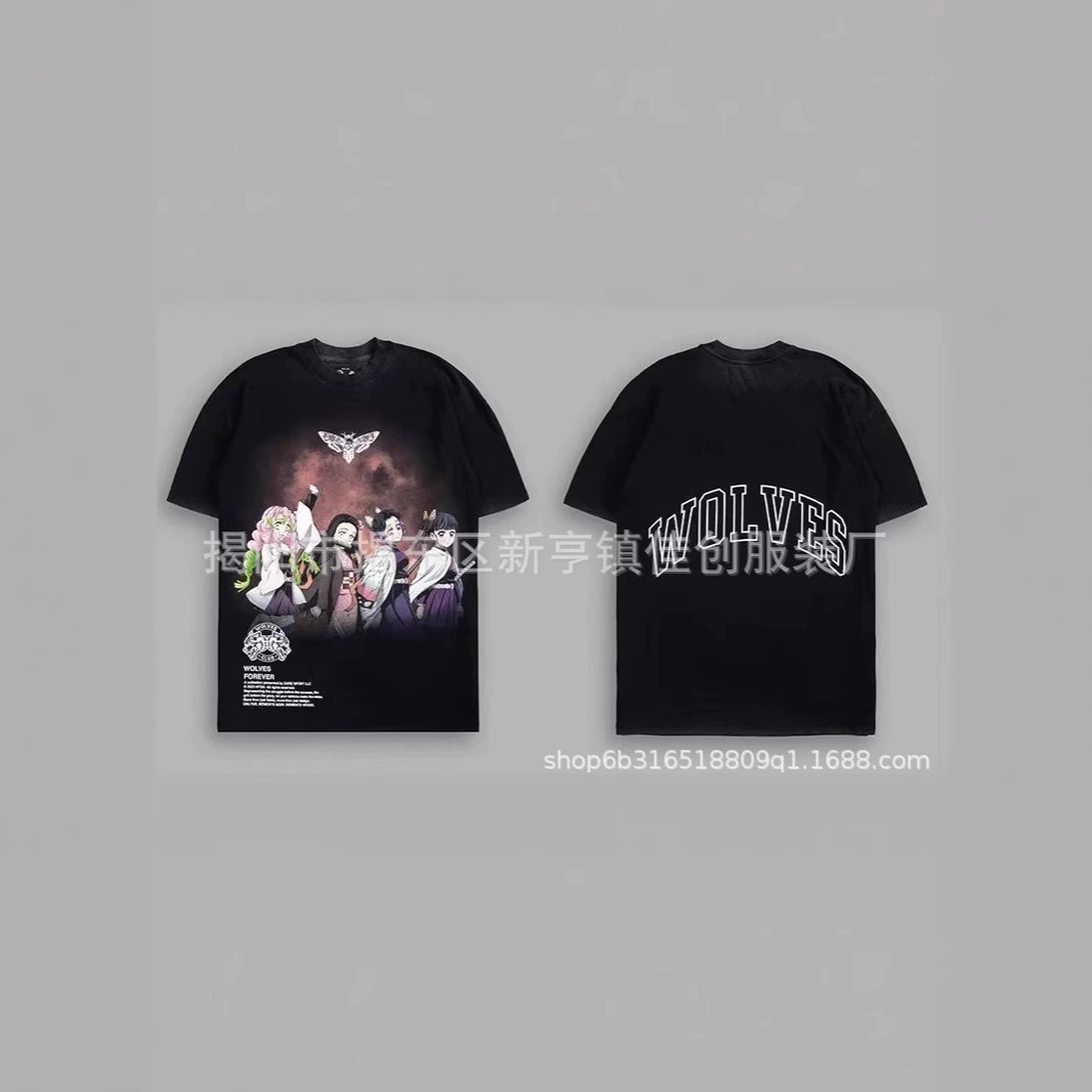 Прямые трансграничные продажи, летняя новая американская ретро-стиранная рубашка с длинными рукавами, японский модный свободный повседневный топ унисекс