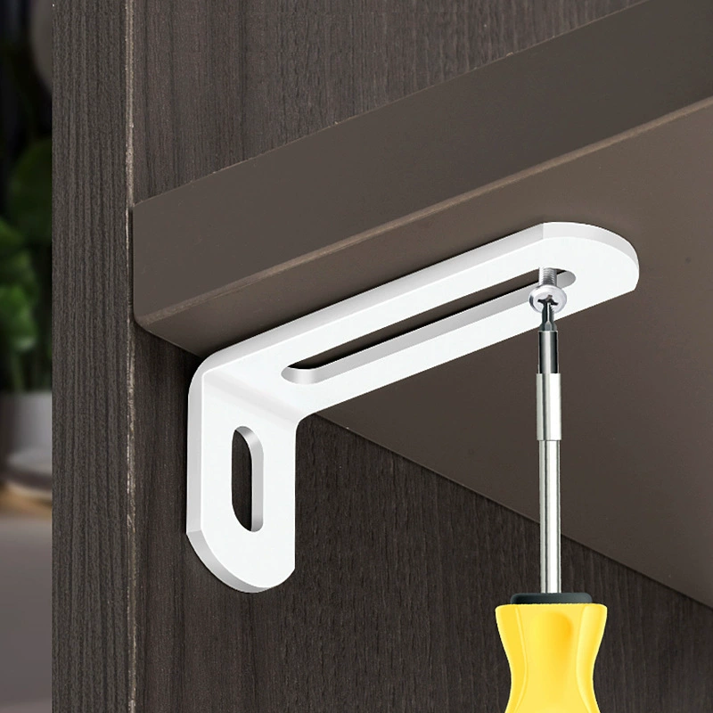 7-word hanging piece L-shaped corner code, right-angle bracket, furniture connection piece, plate support, 90-degree right-angle corner code fixing piece
