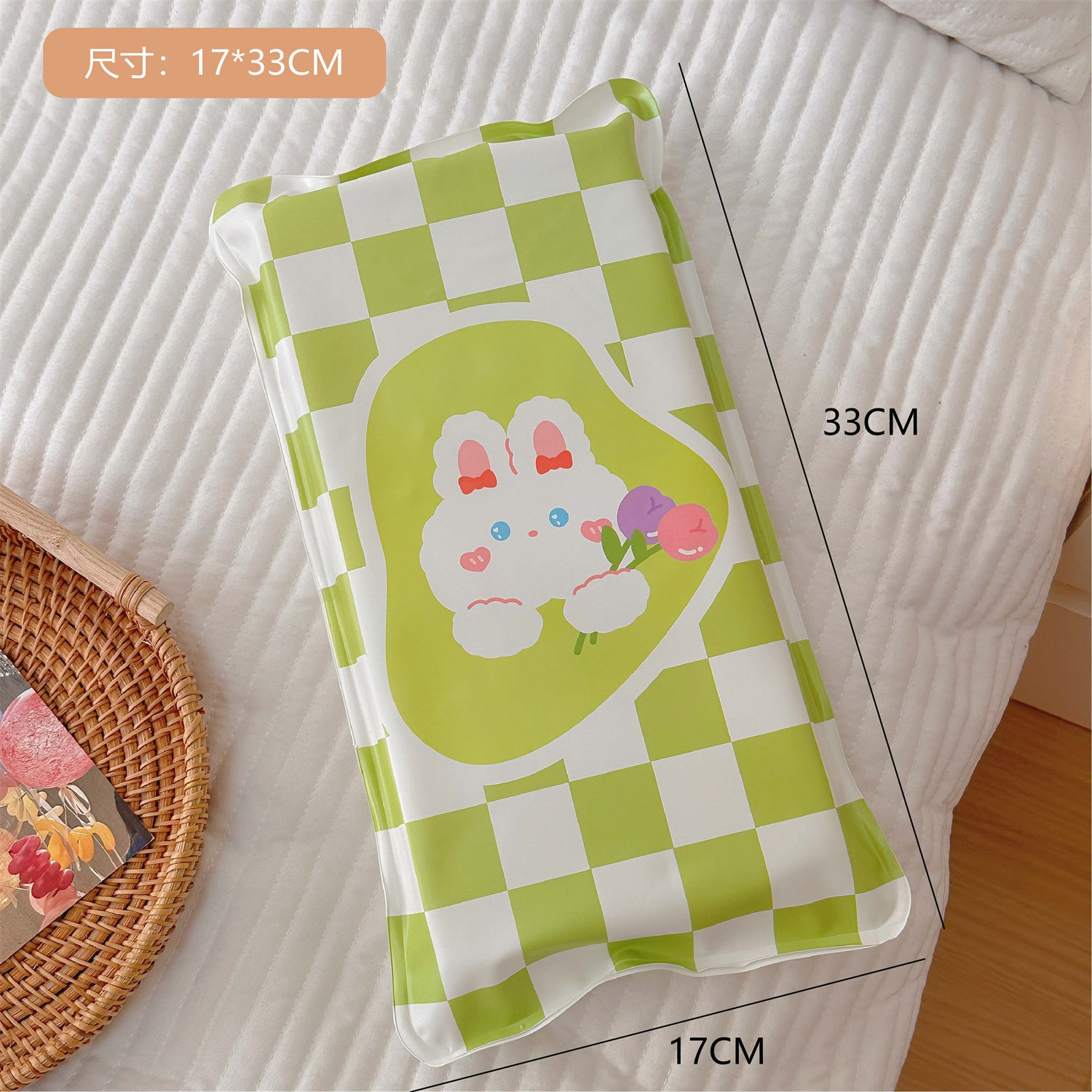 Bonita bolsa de hielo de dibujos animados de verano portátil bolsas de hielo al aire libre bolsas de hielo al por mayor