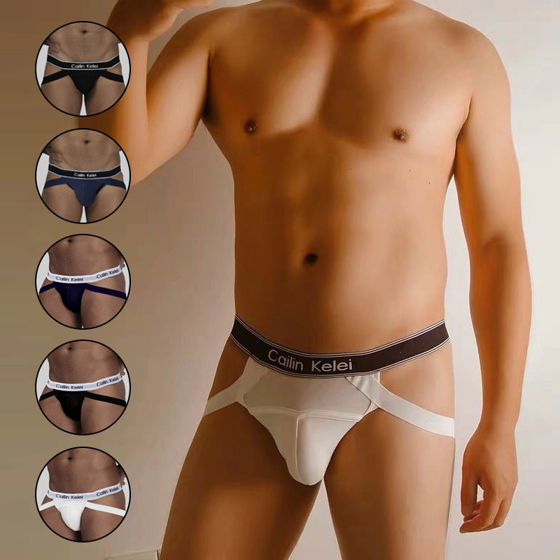 Big Sale Promotion Men's Thong Cailin Kelei Sexy Single-layer Bag Gay Bikini Sexy Underwear