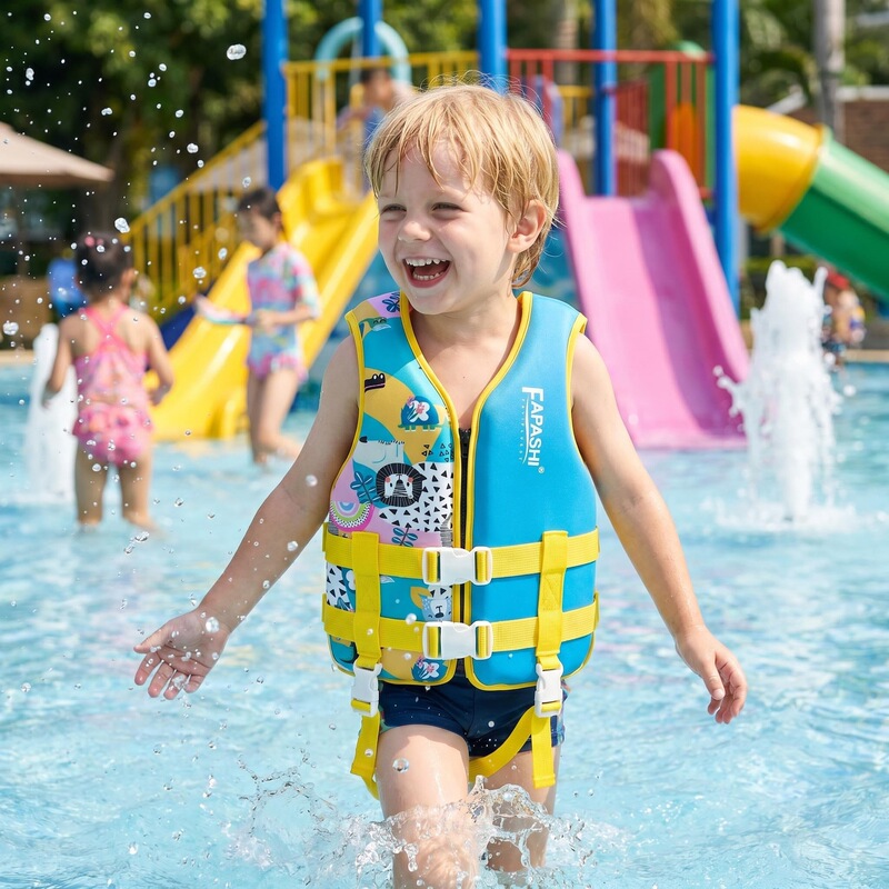 Waterproof and Wear-Resistant Life Jackets for Adults and Children, Buoyancy Vests, Swimming Vests, Essential for Outdoor Water Activities