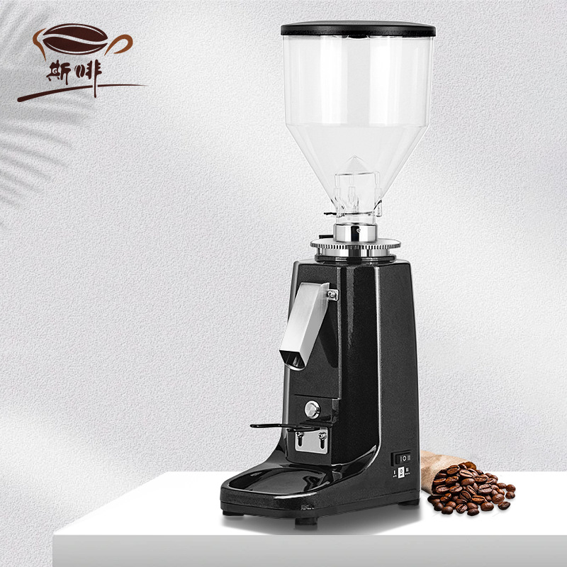 Coffee commercial electric bean grinder coffee bean Italian grinder 020 inching powder household 110/220V