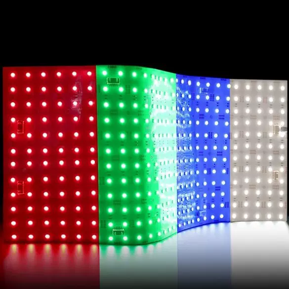 RGBW LED灯板柔性软灯片背光源DIY大理石奢石背景墙光源UL认证