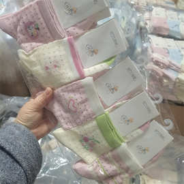 优六指鼠夏季女童无骨洞洞袜蜜桃泡芙女宝网棉童袜空调袜0-15岁