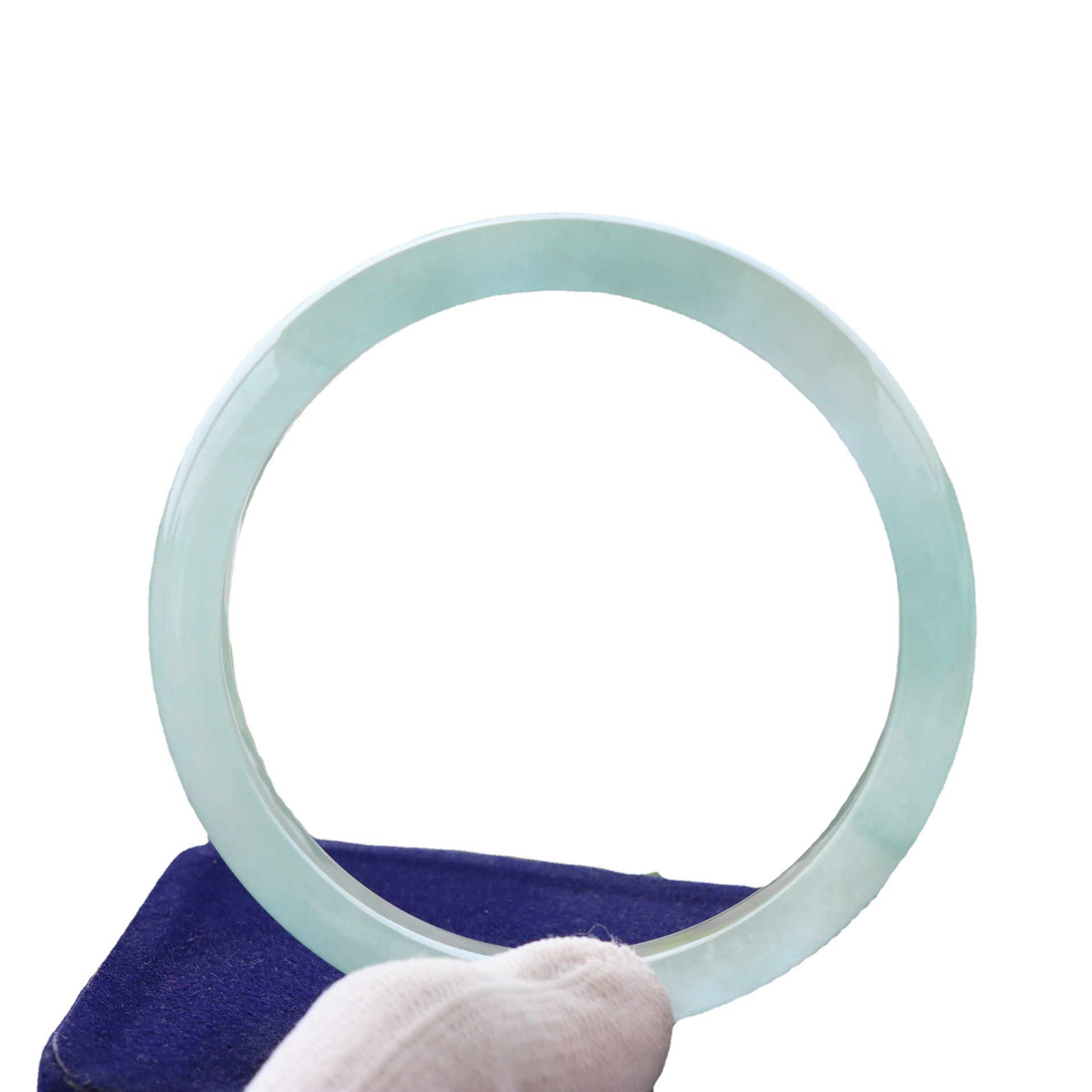 Naravna burmanska zapestnica iz žada tipa A Zapestnica iz žada_voghion.com