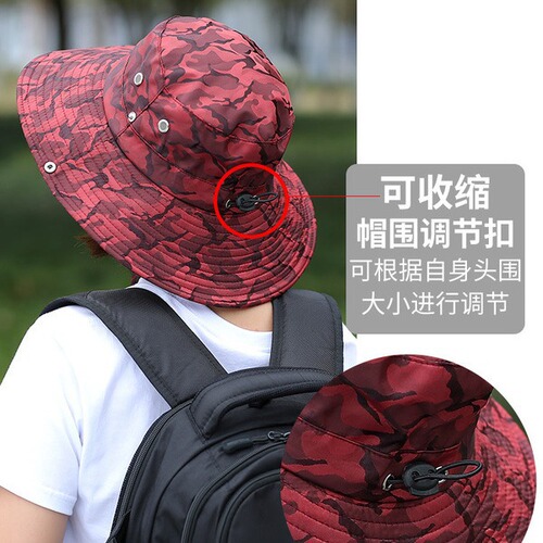 Women's Summer Outdoor Sun Hat Spring and Summer Travel Fashion Sunshade Fisherman Hat Lady UV Protection