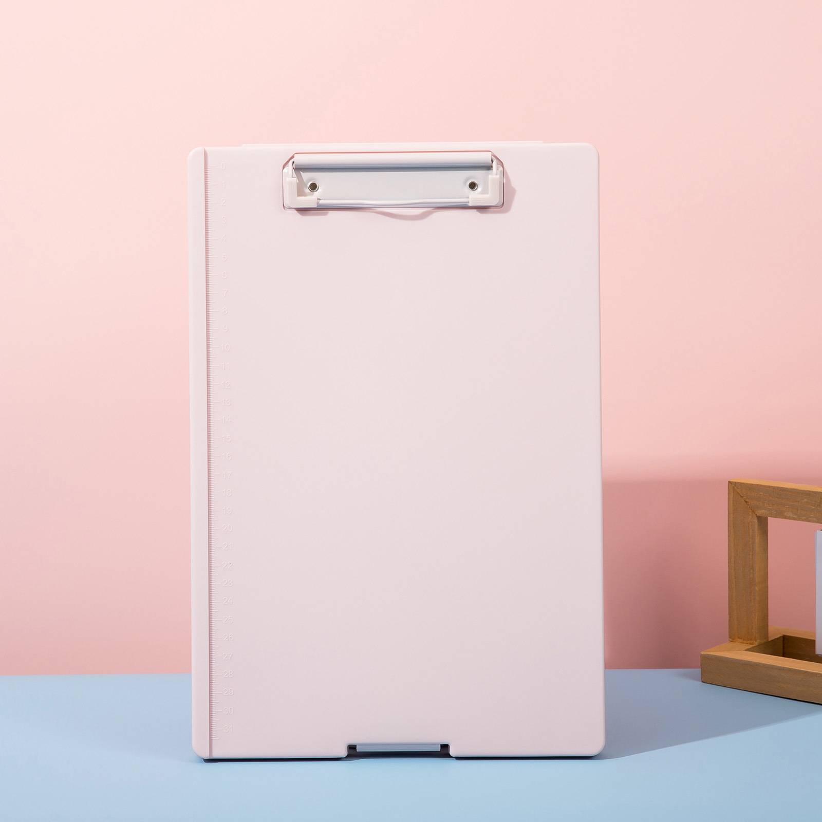 접시 클립 박스 (모란디 파우더)