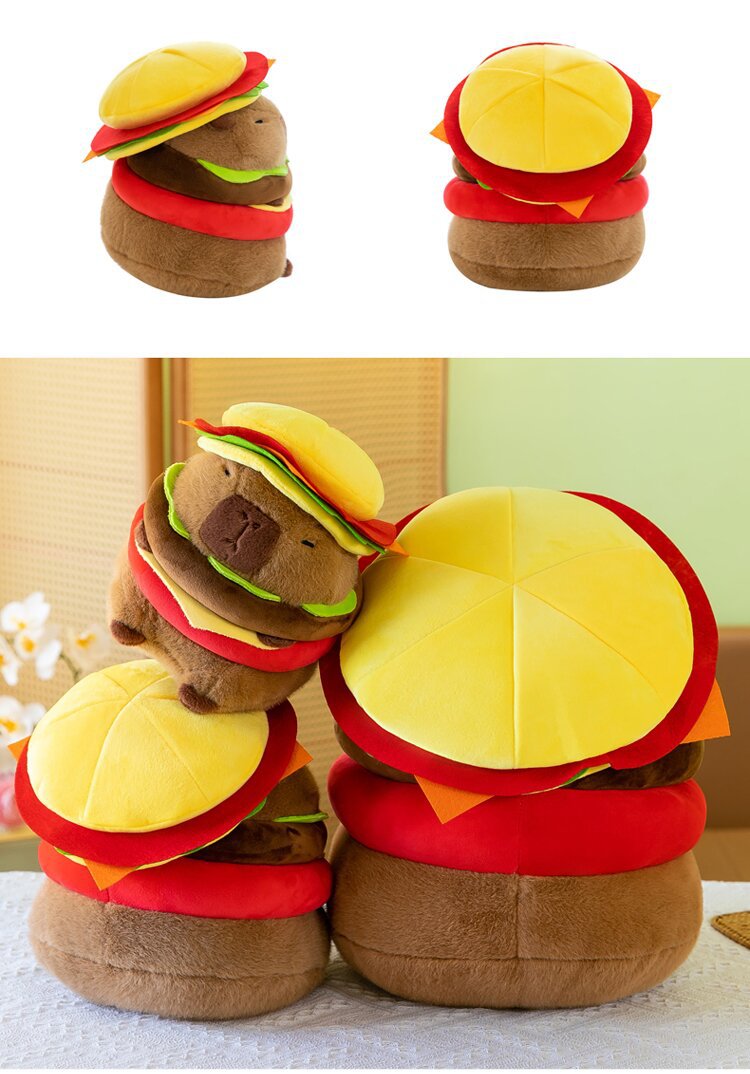 832g Weight Stuffed Animals & Plush Toys Toys Type 1 Piece Quantity PP cotton Material Capybara Pattern Children Unisex Gender Cute Style Children Unisex Capybara PP Cotton Stuffed Animals & Plush Toys 1