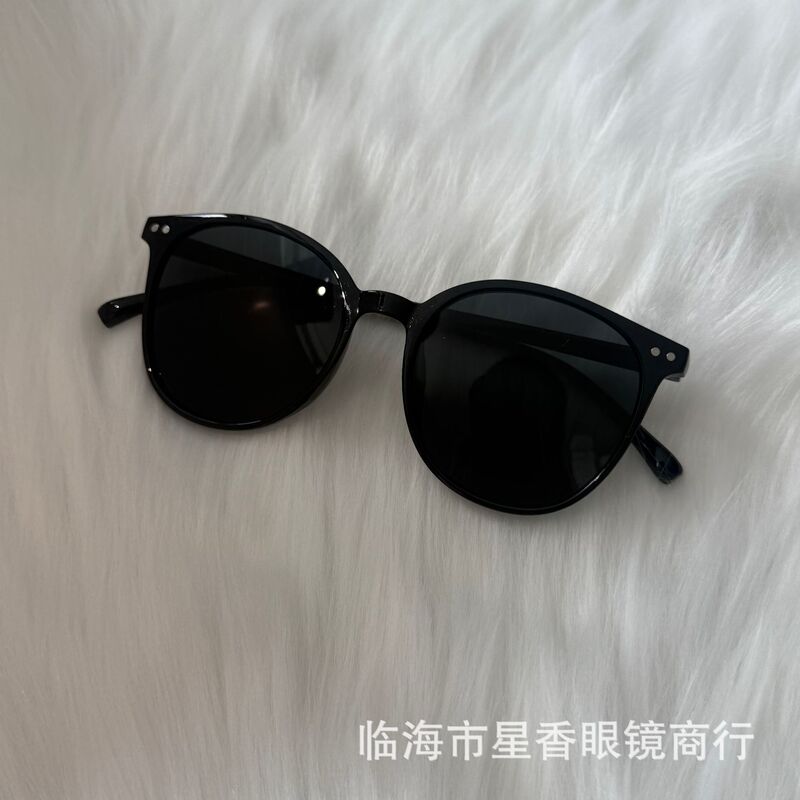 欧美ins猫眼眼镜框女潮流时尚防蓝光眼镜跨境外贸韩版撞色眼镜框|undefined