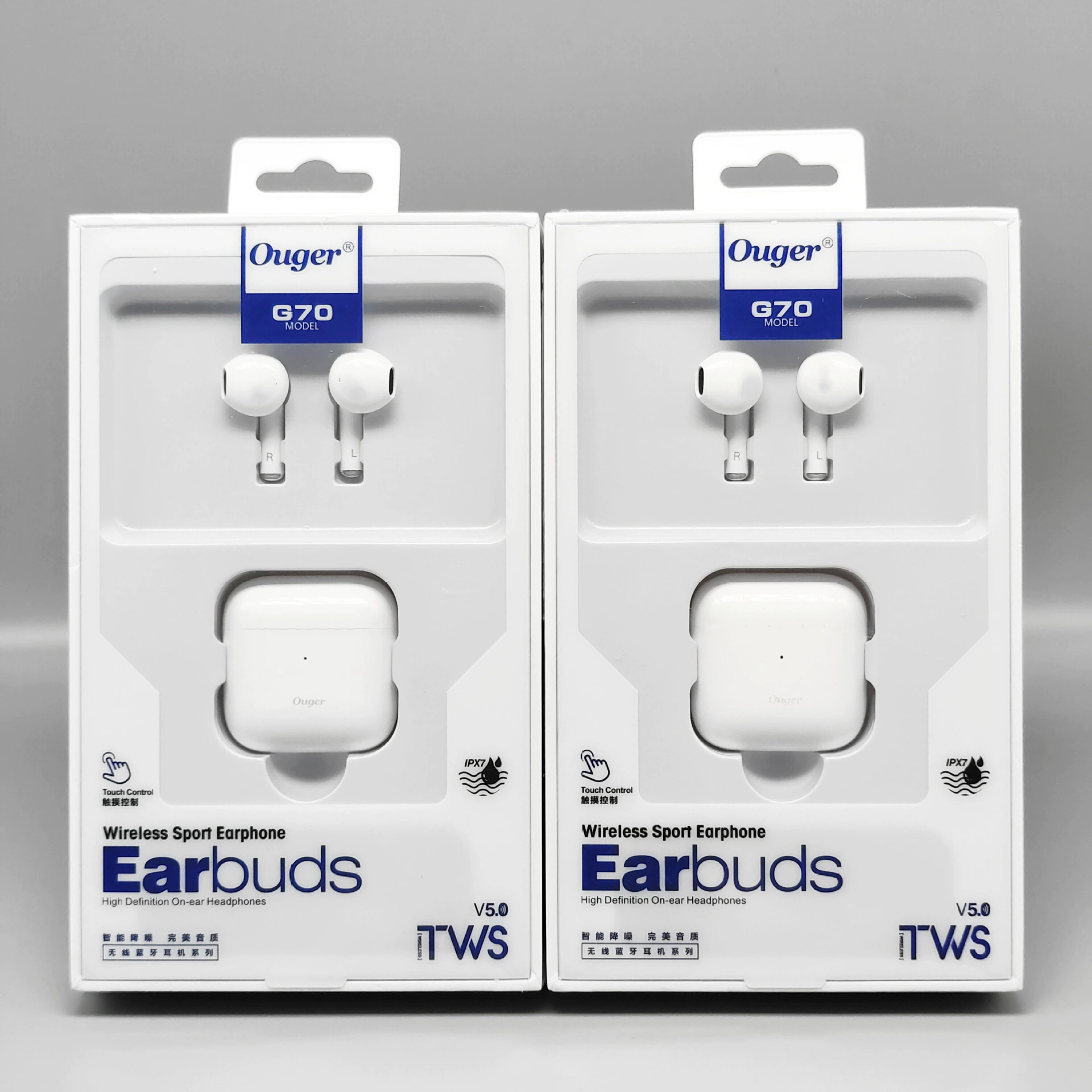 Mini Binaural Bluetooth Headset Suitable for Huawei Apple Vivo Xiaomi Oppo Oneplus Honor Mobile Phone Headset