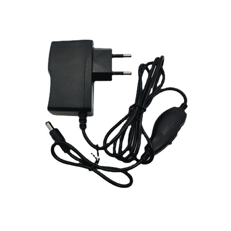 12V1A European Standard Switchable Computer Power Supply Speed-Adjustable Forward and Reverse Electric Grinder Pc Power Adapter Charger