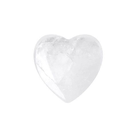 (Cross-border trading), (Wholesale), natural water, organic crystal heart shaped, accessories, 20mm, with gem