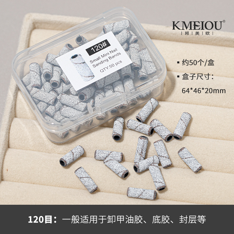 Mini anillo de arena para uñas