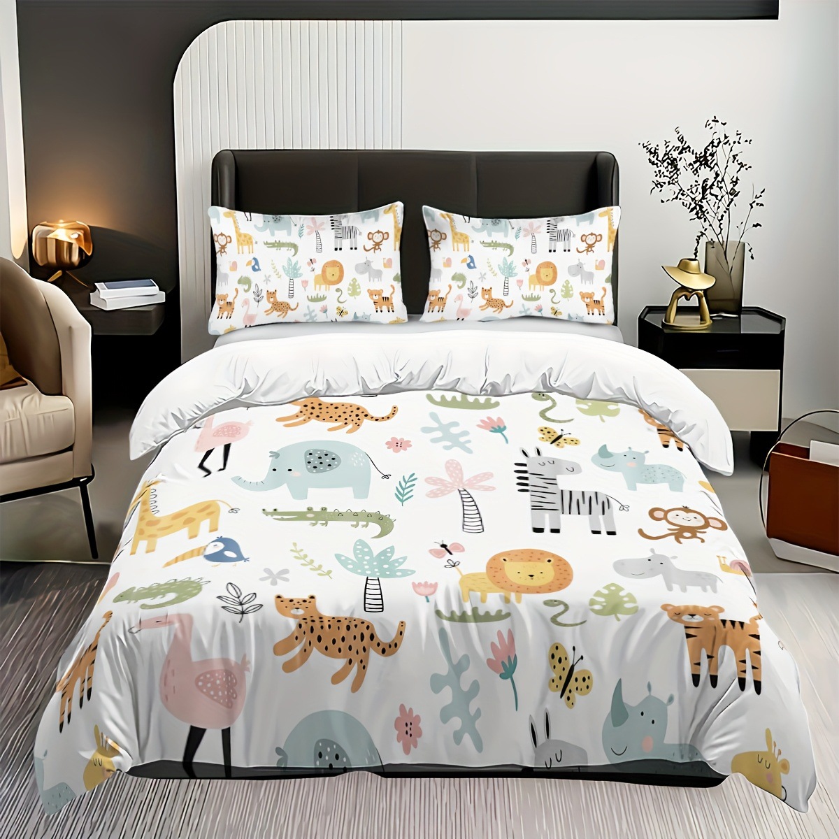 Textil doméstico transfronterizo molienda impresión digital elefante primer plano quilt kit fuente fábrica llevar a cabo tem / JIT