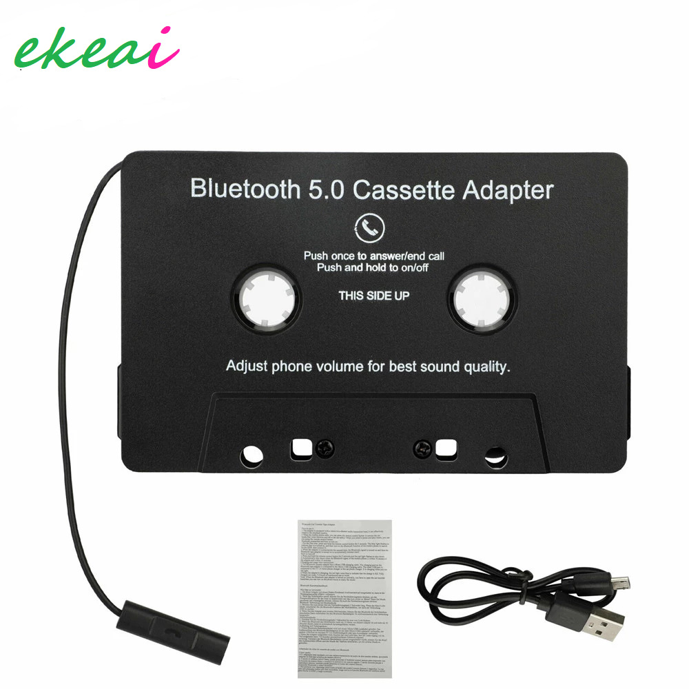 Cross-border Bluetooth 5.0 old-fashioned tape converter cassette player car MP3 Bluetooth hands-free phone recording