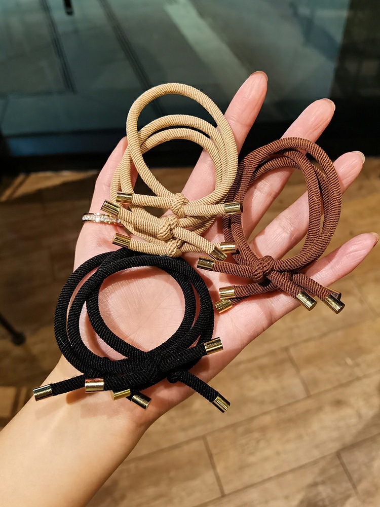 打结螺旋皮筋