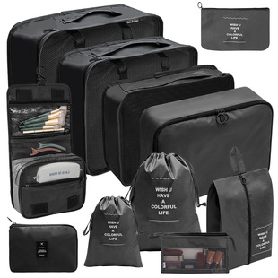 ⇜ Japan Muji Travel Storage Bag Suitcase Clothing Organizer Underwear Business Trip Clothes Packing Waterproof