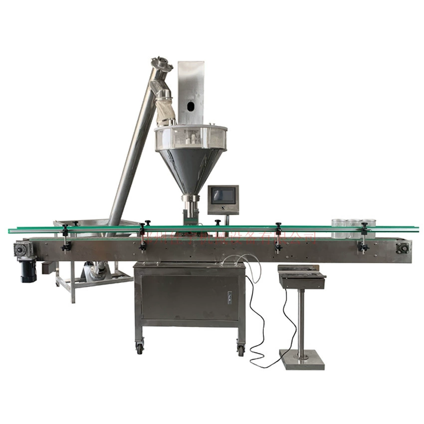 Чжэнчжоу Автоматическая Линия Завалки Порошка Гранулированный Порошок Заполняя Упаковочная Машина Перец Порошок Перец Соль Разливочная Линия