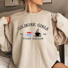���羳ŷ�롿Gilmore Girl Stars Hollow Sweatshirt Autumn Fest