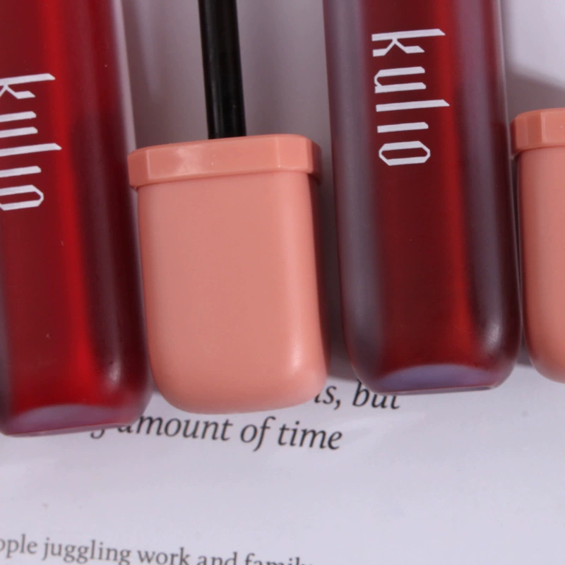 Кулия Lipstick, блеск для губ, помада матовая, полупрозрачное затемнение, не тускнеет