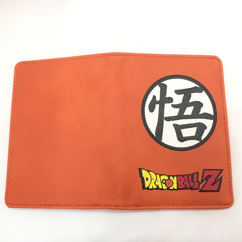 Anime-themed Dragon Ball Goku ID Card Wallet, Passport Holder, Passport Case, and Document Folder