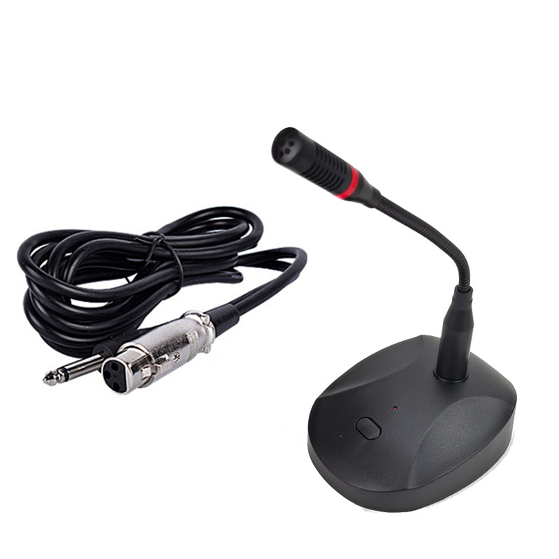 S-130 profesional micrófono de conferencia escenario anfitrión escritorio cuello de cisne con cable micrófono de condensador de la Conferencia computadora micrófono