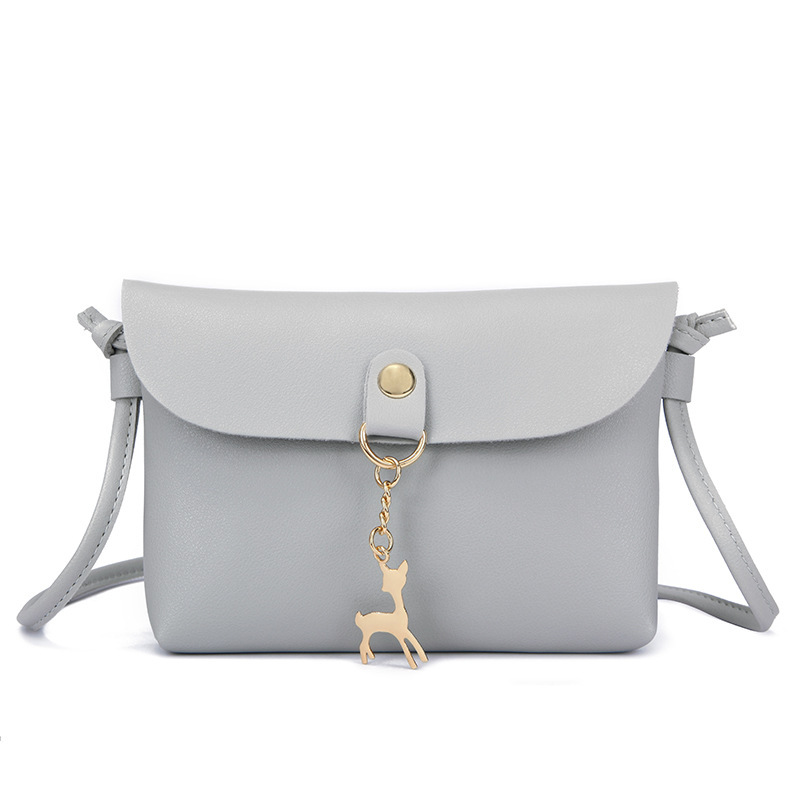 Women's Bag 2018 Winter New Deer Phone Bag Mini Cute Small Square Bag Casual Pocket Wallet Shoulder Bag Best Selling