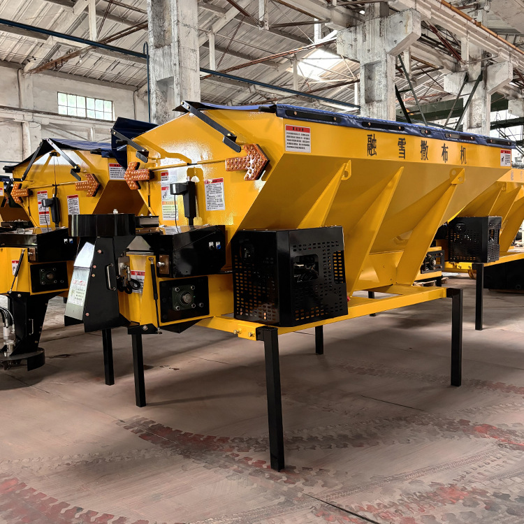 融雪撒盐机公路养护小型除雪机械道路快速清雪设备