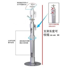 掌柜推荐伸缩60MM投影仪吊架 投影机吊顶 架监控支架表面氧化银色