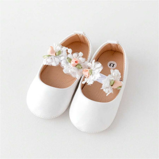 I 78863 Flower soft sole walker ����ܛ�׌W��Ь�羳���uͨ