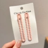 3# Pink Wave Clip-A Pair of OPP Pack#8.3cm