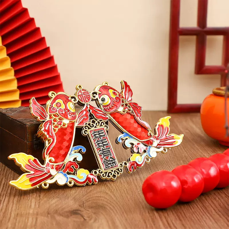 新年喜庆钱袋串挂件室内用品喜庆配件春节配饰氛围年货结婚现货