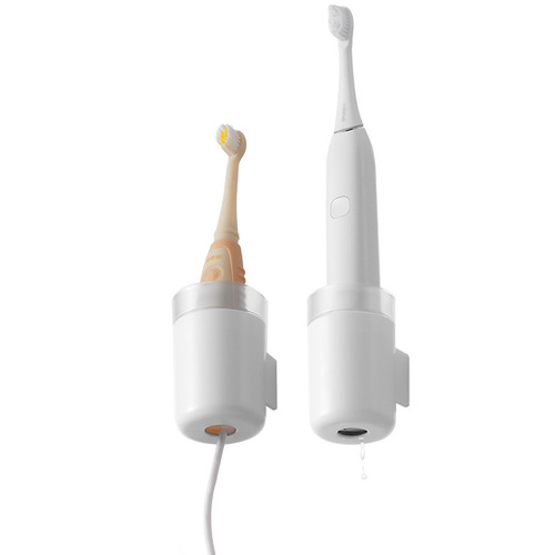 Electric toothbrush rack without punching wall-mounted bathroom toothbrush rack storage base toothbrush holder toothbrush rack