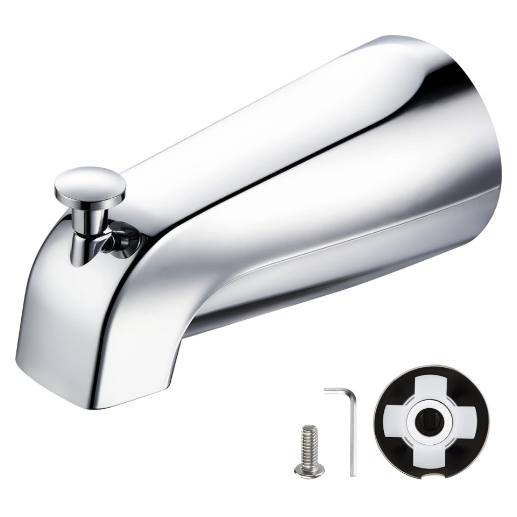 In-Stock Concealed Bathtub Faucet with Pull-Down Spout, Amazon Bathroom-Specific Faucet, American-Style Shower Set