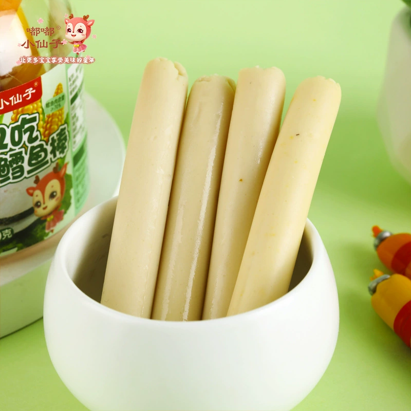 嘟嘟小仙子 Cod sausage, one can, two flavors, 120g can, 2 flavors