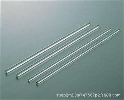 圆头玻璃棒高硼硅实心玻棒玻璃搅拌棒实验室引流导流6mm/7mm/8mm