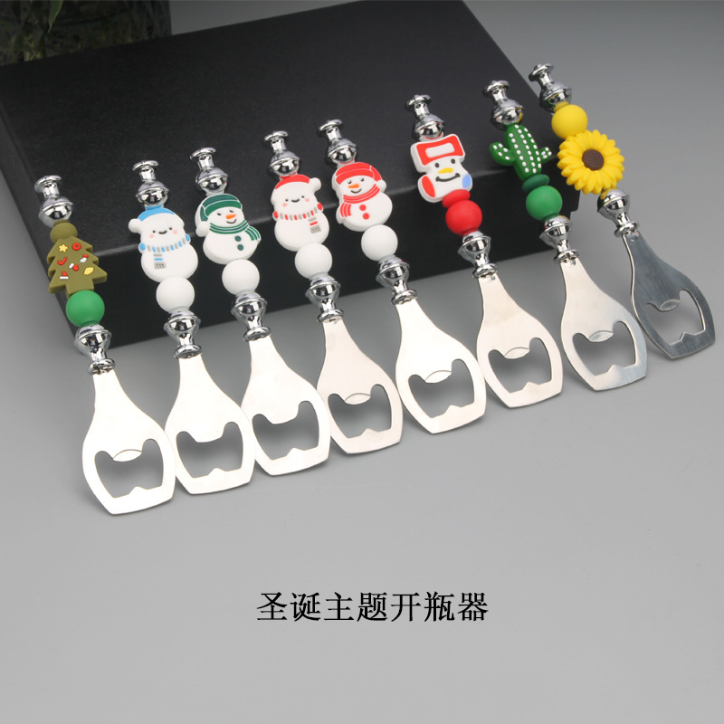 Silicone bottle opener