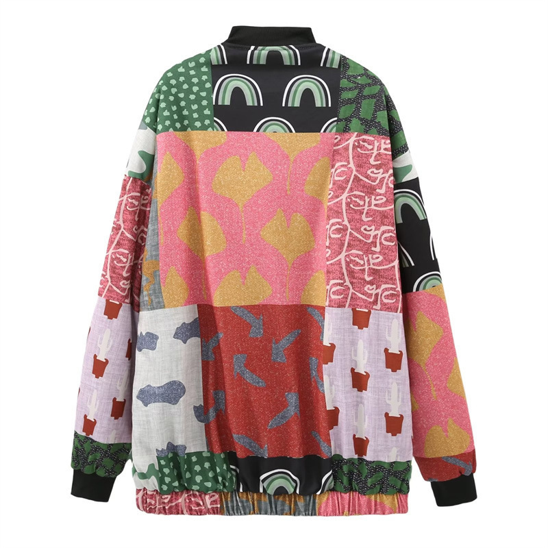 Women's clothing 2024 summer new style contrasting short casual jacket_voghion.com