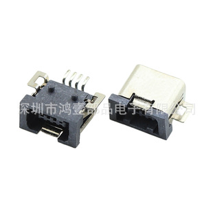 ��Ҽ��Ʒ����USB 4�_����λ���NƬ���� MINI 4P�����ӿ�ĸ��