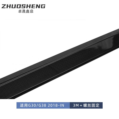 bright black side skirt carbon – Big Surrounded