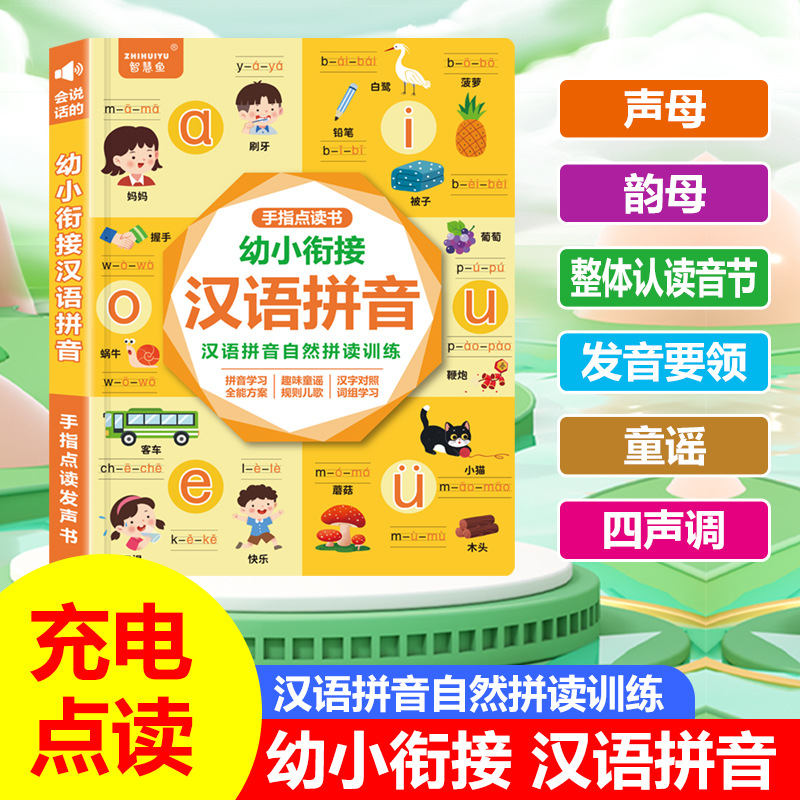 [Charging model] wisdom fish Chinese pinyin training