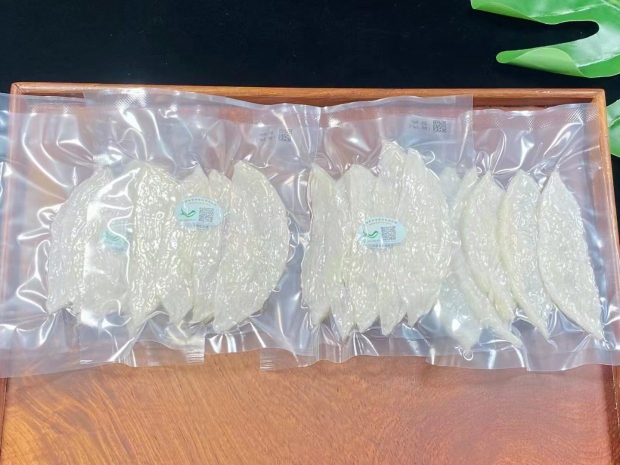 Edible Bird Nest Yan Wo Dry White Nest Strips 100g Natural Swiftlet Nest for Cooking in use