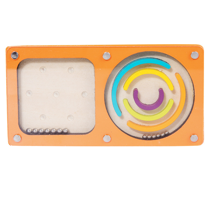 Al por mayor nuevos niños de madera bola mano bebé enfoque en entrenamiento resistencia kindergarten regalo educativo equilibrio caminar cuentas