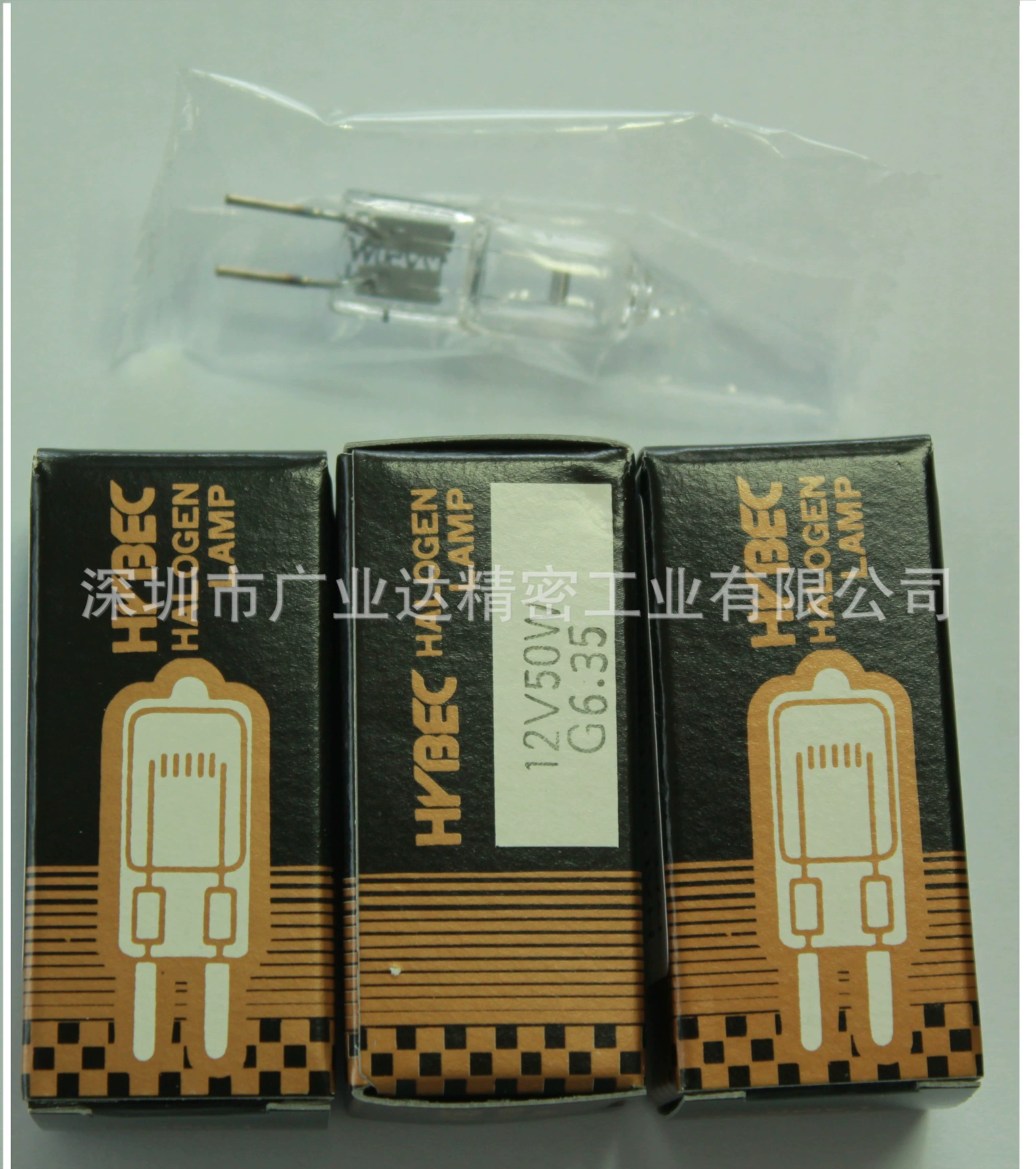 HYBEC HALOGEN LAMP вольфрамовая лампа 12V50W U-1900/2900/3900 передающая фотометр вольфрамовая лампа