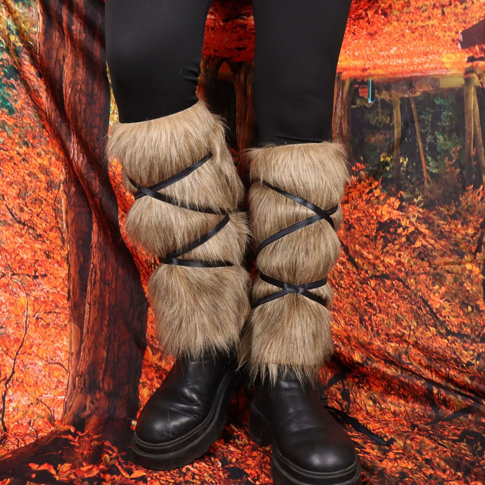 Winter retro sleeves, socks, boots, Amazon, (Cross-border trading), cosplay, dress up
