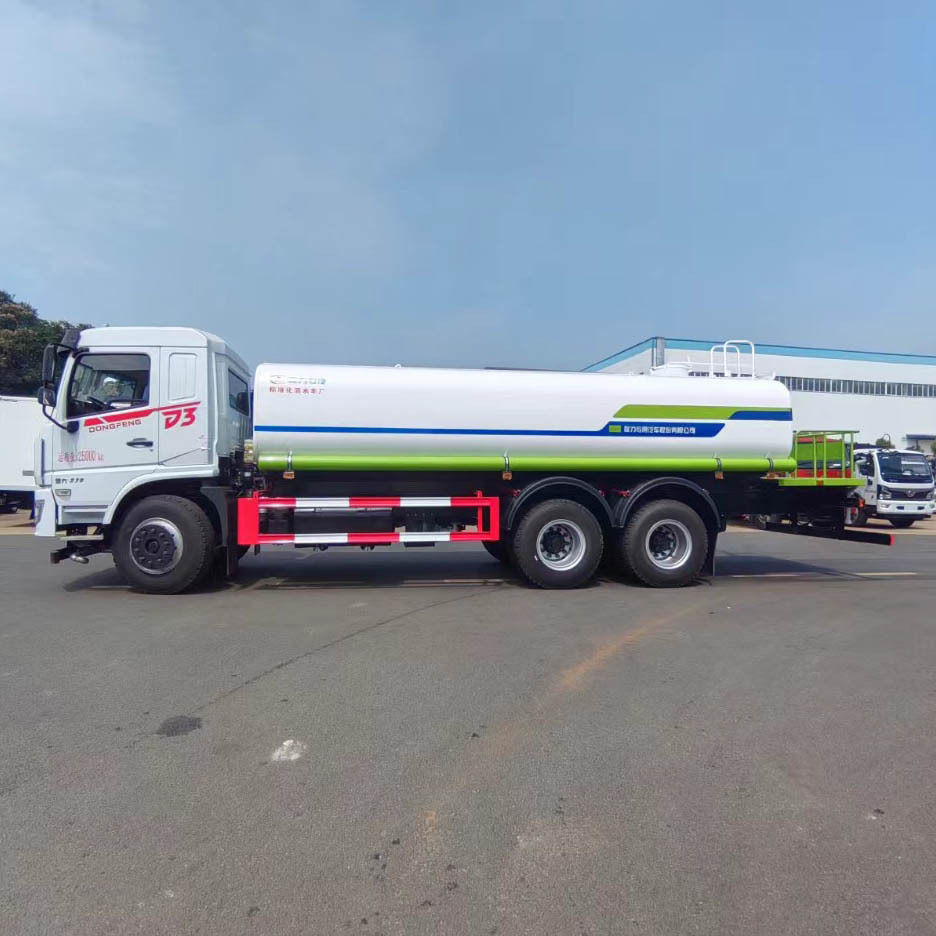 National Vi Large Capacity Dongfeng Rear Dual Axle Spray Truck 20 Cubic Meter Fog Cannon Truck for Dust Control and Water Transport in Industrial Parks and Construction Sites