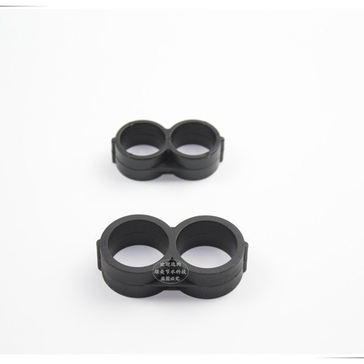 Tubo 20PE 8 tapones plegables tapones plegables de doble anillo tapones de cola tapones invernadero accesorios de juntas de tubos 20pe