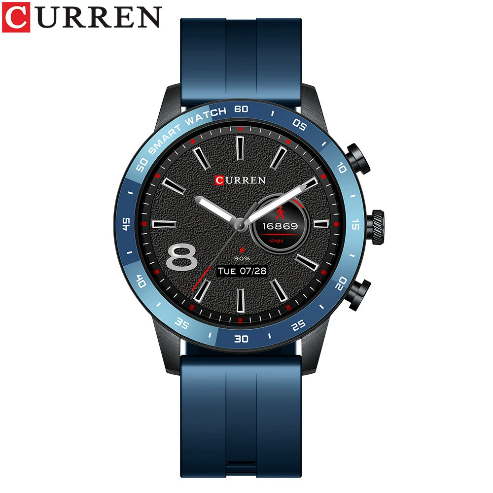 CURREN CARIAN 6001 Смарт-часы пульсометра ходьба фитнес IP67 водонепроницаемый спортивный смарт-браслет с сенсорным экраном